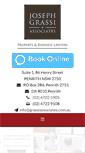Mobile Screenshot of grassiassociates.com.au